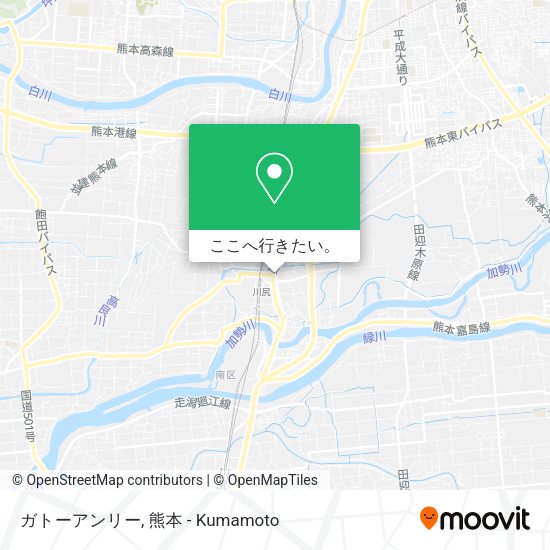 ガトーアンリー地図