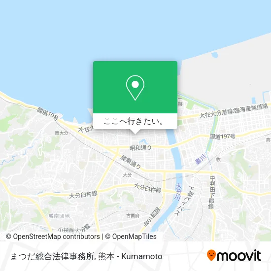 まつだ総合法律事務所地図