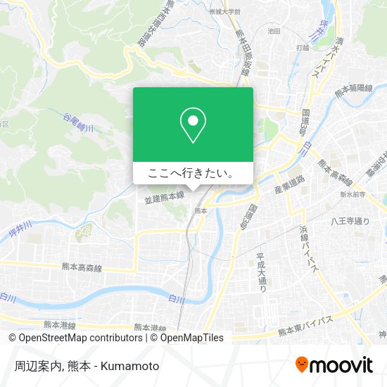 周辺案内地図