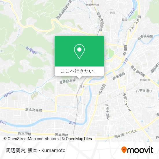 周辺案内地図