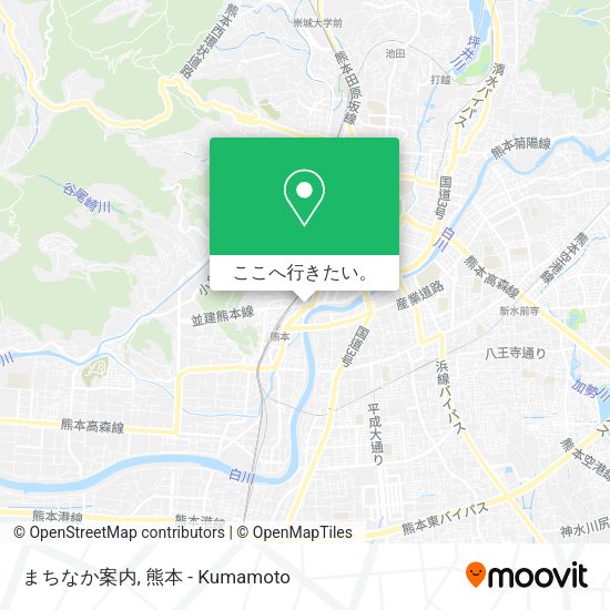 まちなか案内地図