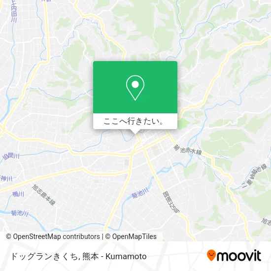 ドッグランきくち地図
