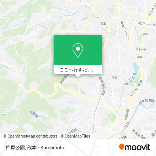 柿原公園地図
