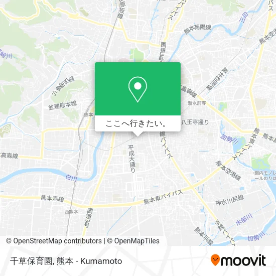 千草保育園地図