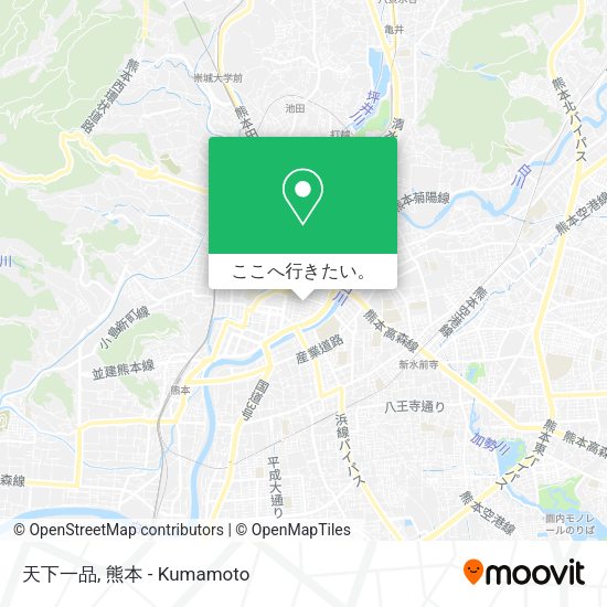 天下一品地図