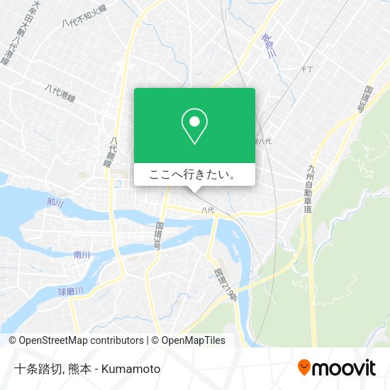 十条踏切地図