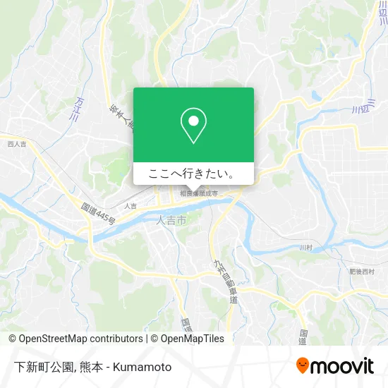 下新町公園地図