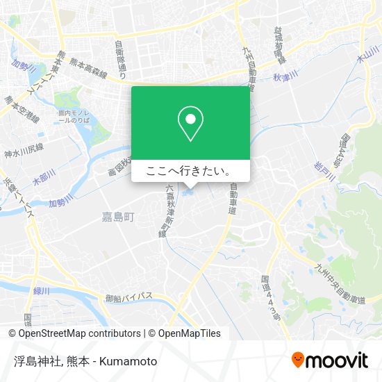 浮島神社地図
