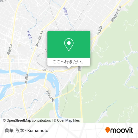 蘭華地図