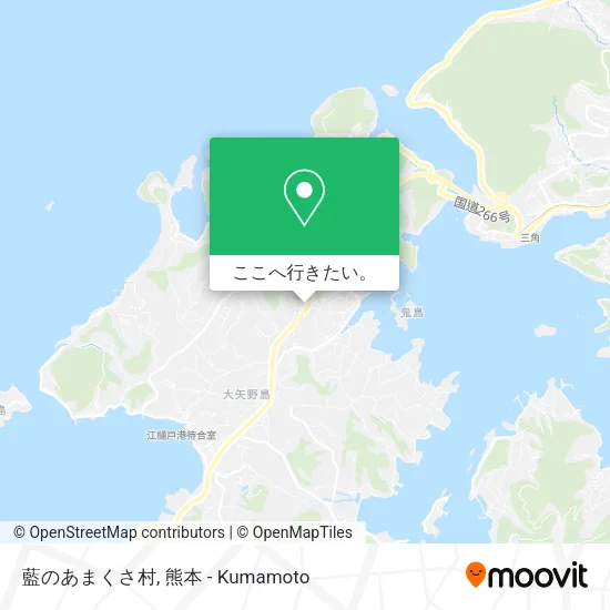 藍のあまくさ村地図