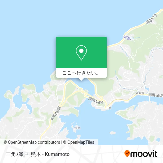 三角ﾉ瀬戸地図