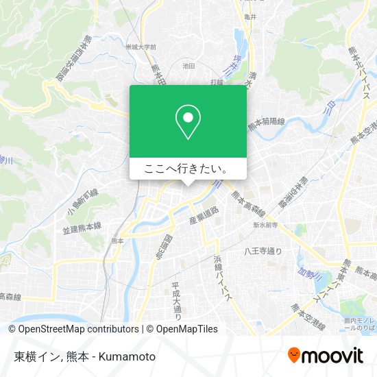 東横イン地図