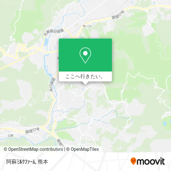 阿蘇ﾐﾙｸﾌｧｰﾑ地図