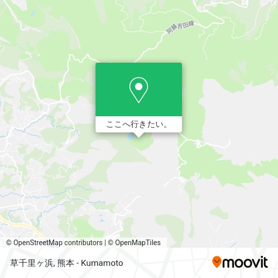 草千里ヶ浜地図