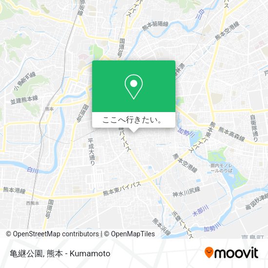 亀継公園地図