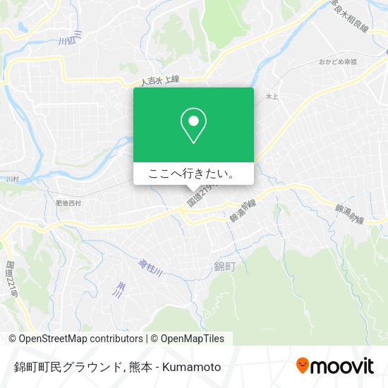 錦町町民グラウンド地図