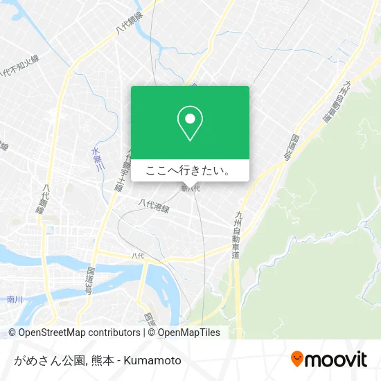 がめさん公園地図