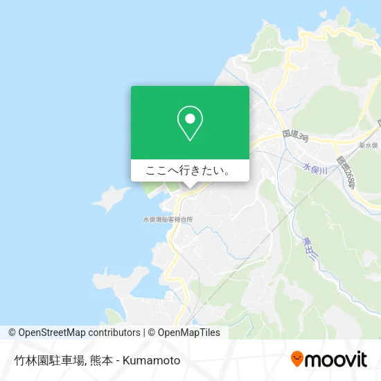 竹林園駐車場地図