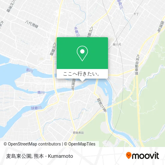 麦島東公園地図