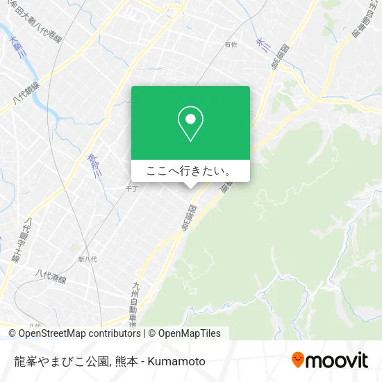 龍峯やまびこ公園地図