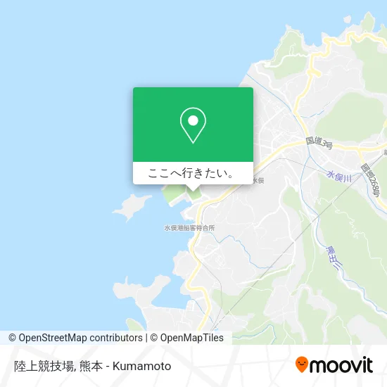 陸上競技場地図