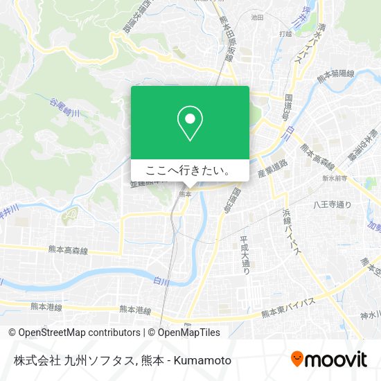 株式会社 九州ソフタス地図