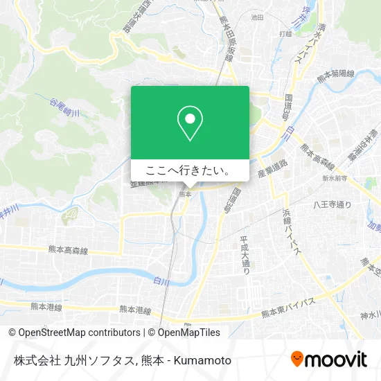株式会社 九州ソフタス地図