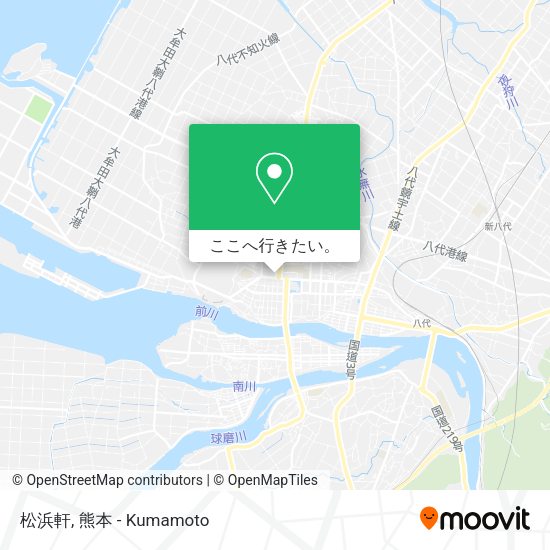 松浜軒地図