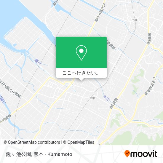 鏡ヶ池公園地図