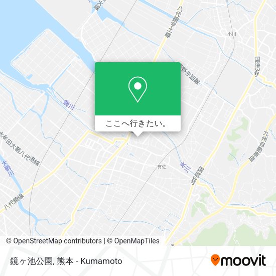鏡ヶ池公園地図