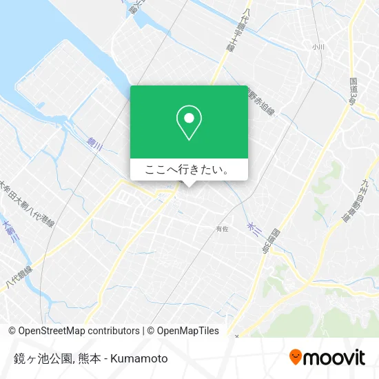 鏡ヶ池公園地図