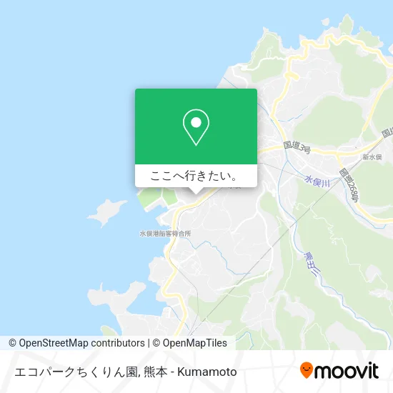 エコパークちくりん園地図