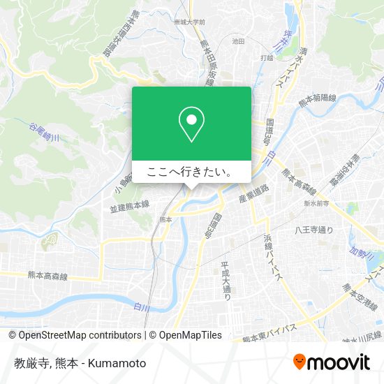 教厳寺地図