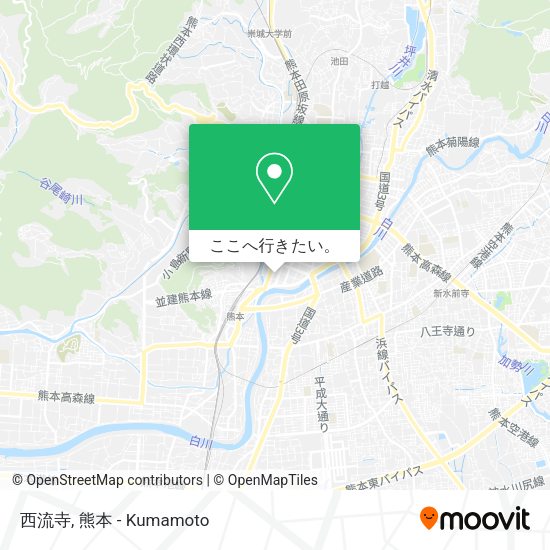西流寺地図