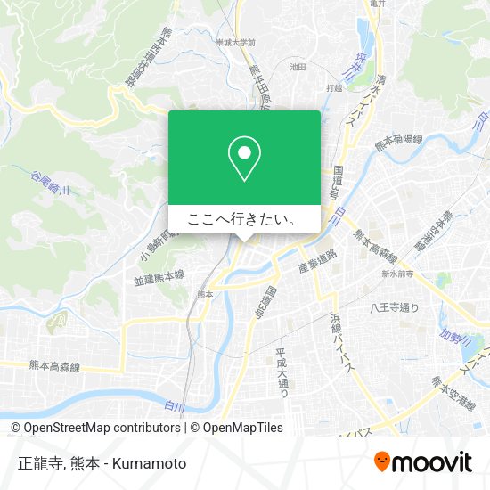正龍寺地図