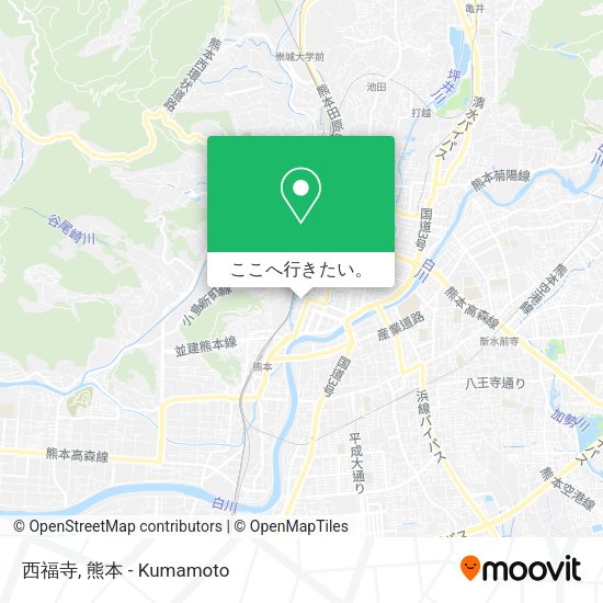 西福寺地図