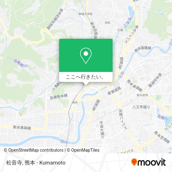 松音寺地図