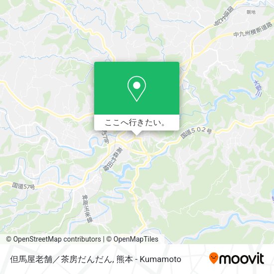 但馬屋老舗／茶房だんだん地図