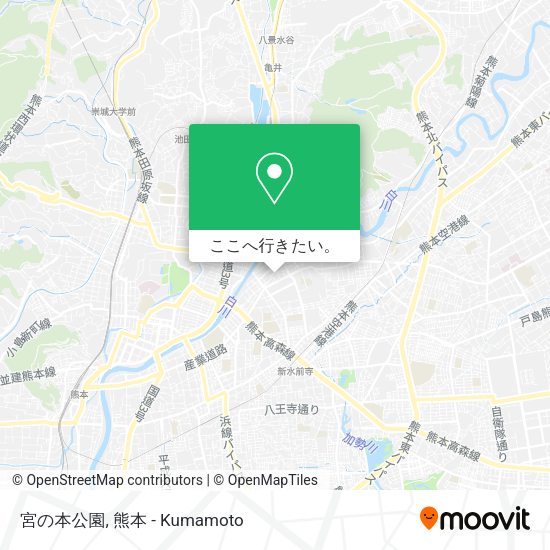 宮の本公園地図