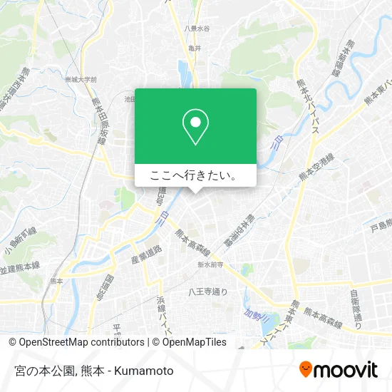 宮の本公園地図