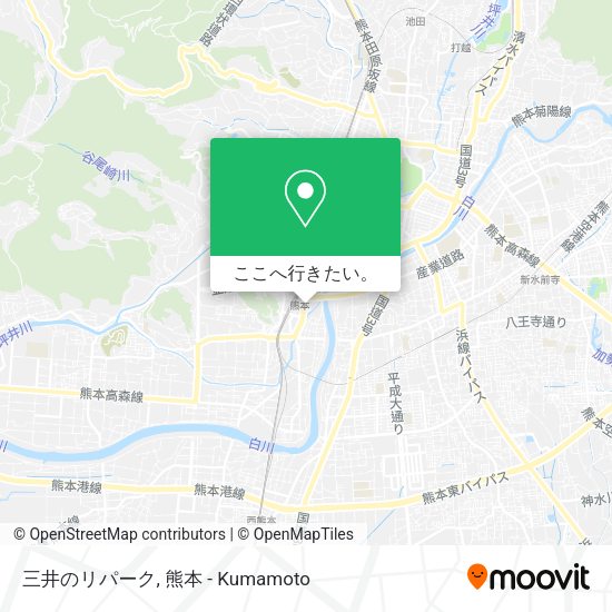 三井のリパーク地図