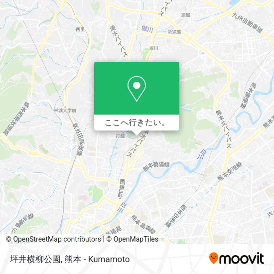 坪井横柳公園地図