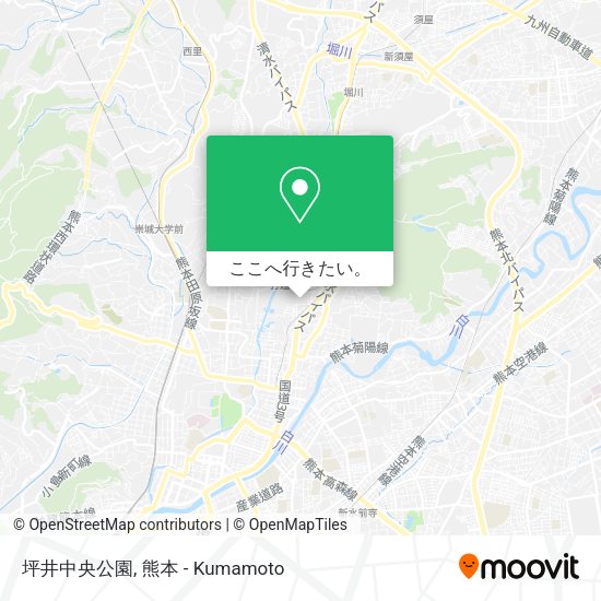 坪井中央公園地図