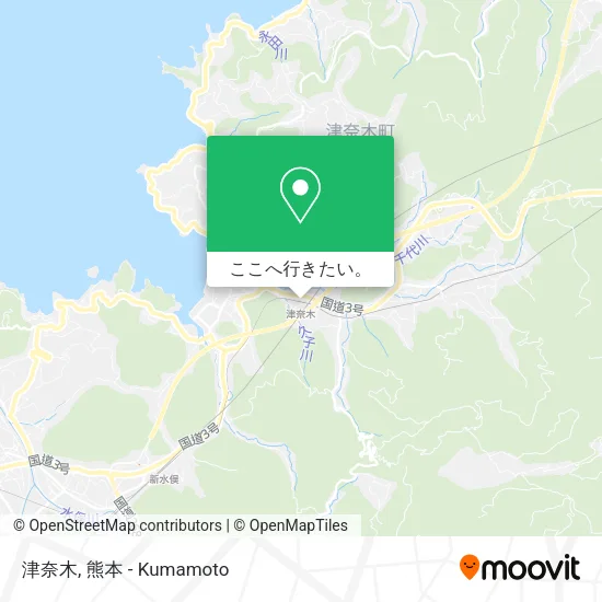 津奈木地図