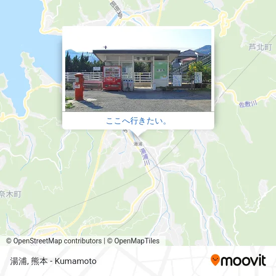 湯浦地図