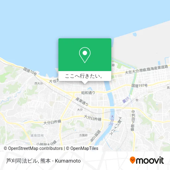 芦刈司法ビル地図