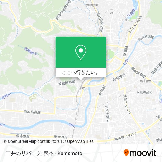 三井のリパーク地図