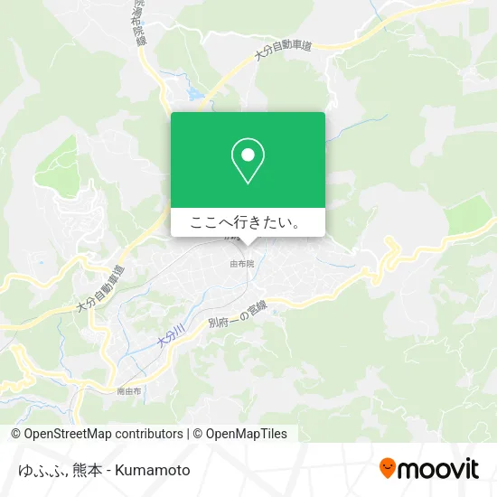 ゆふふ地図