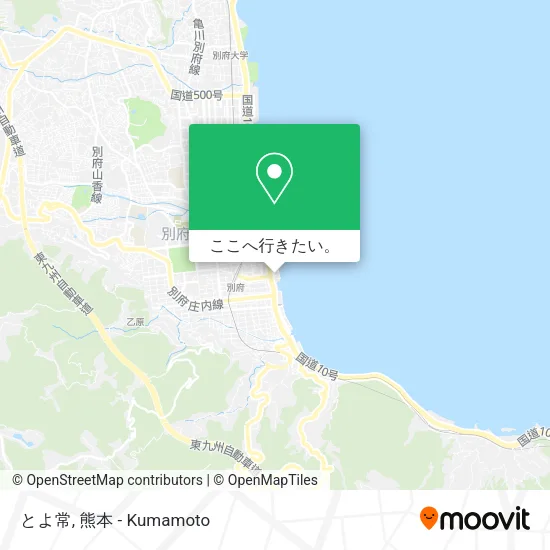 とよ常地図