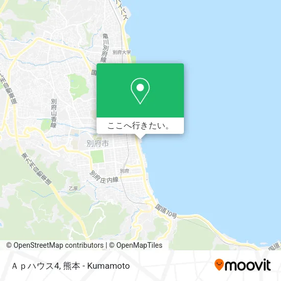 Ａｐハウス4地図
